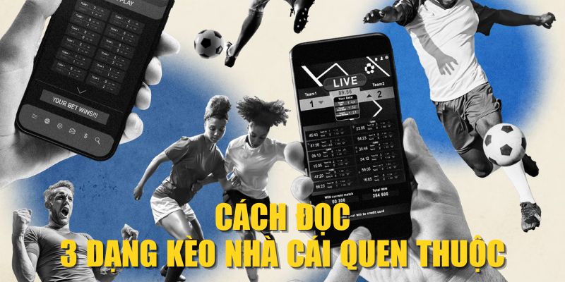 Cách đọc 3 dạng kèo nhà cái quen thuộc