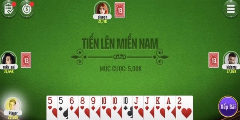 Trò chơi tiến lên mang đến tỷ lệ thắng hấp dẫn